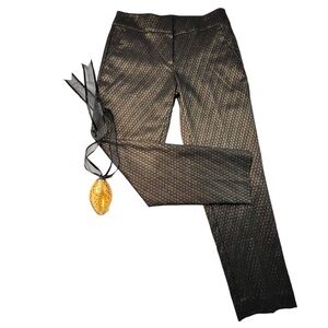 LOFT Marisa Metalic Slim Ankle Pant 4